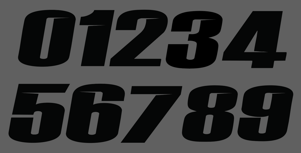 MotoCutz Plate Decal